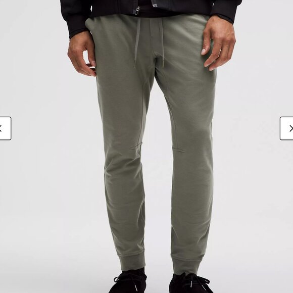 Lululemon Mens City Sweat Jogger Size S in Grey Sage Activewear - Picture 1 of 11